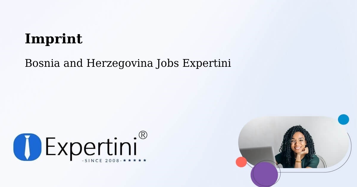 Imprint – Srbac - Bosnia and Herzegovina Jobs Expertini