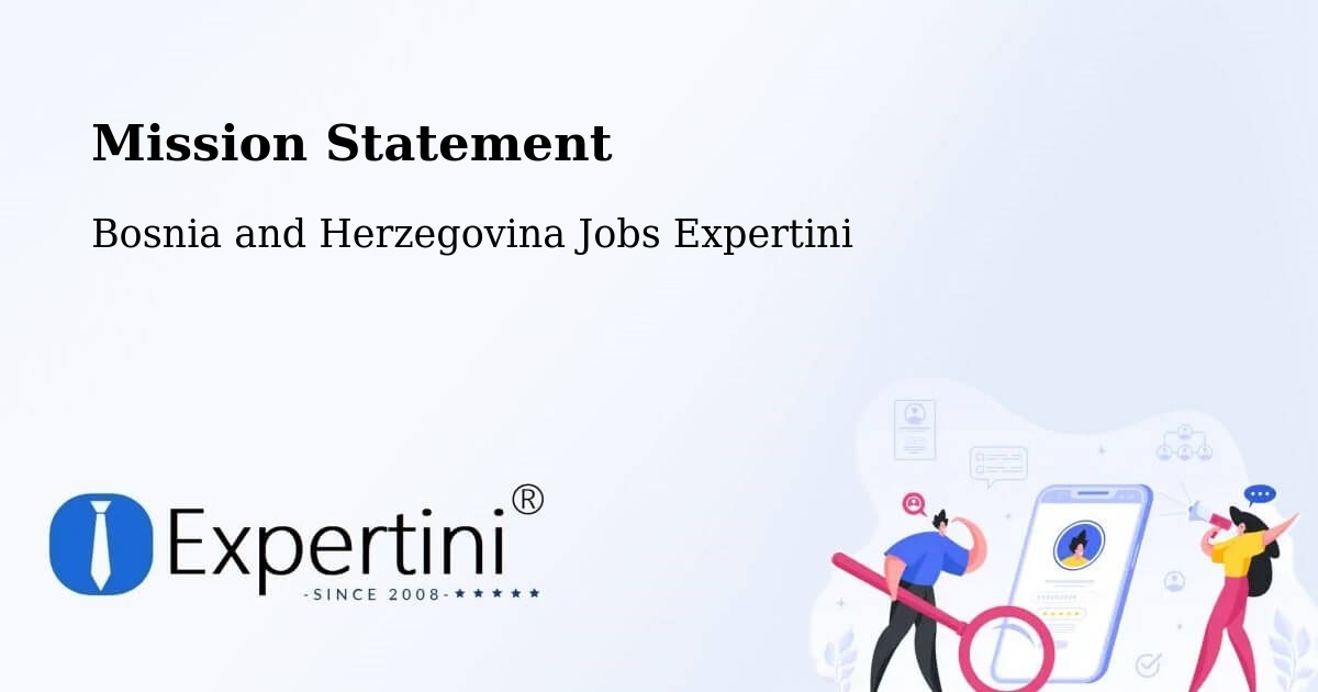 Corporate Mission – Srbac - Bosnia and Herzegovina Jobs Expertini