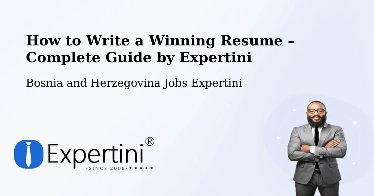 Resume Writing Guide for Job Seekers – Srbac - Srbac, Bosnia and Herzegovina Jobs Expertini